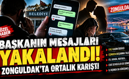 BAŞKANIN MESAJLARI YAKALANDI! ZONGULDAK’TA ORTALIK KARIŞTI
