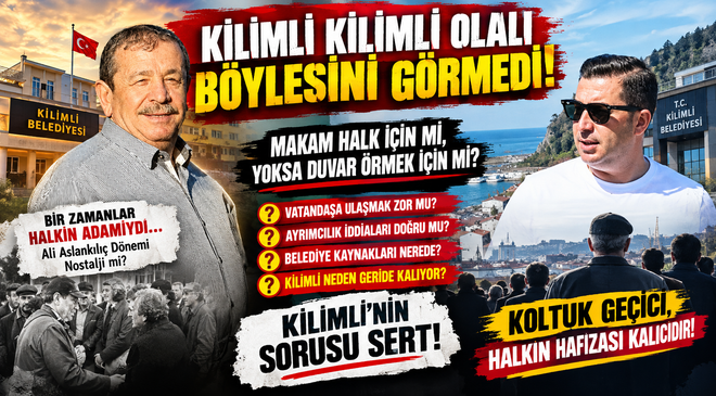 KİLİMLİ KİLİMLİ OLALI BÖYLESİNİ GÖRMEDİ!