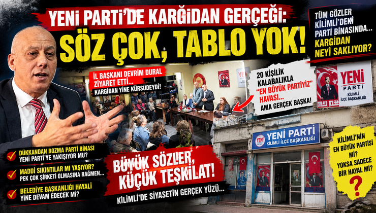 KARGİDAN’IN BÜYÜK HAYALİ, KÜÇÜK GERÇEĞİ!