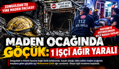MADEN OCAĞINDA GÖÇÜK: 1 İŞÇİ HAYATINI KAYBETTİ
