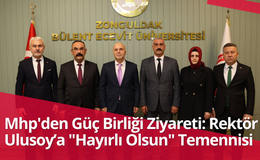 Mhp’den Güç Birliği Ziyareti: Rektör Ulusoy’a “Hayırlı Olsun” Temennisi