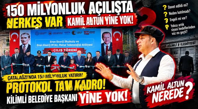 ALTUN YİNE YOK! KİLİMLİ’NİN BAŞKANI NEREDE?