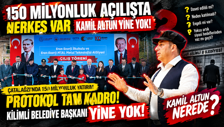 ALTUN YİNE YOK! KİLİMLİ’NİN BAŞKANI NEREDE?