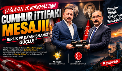 ÇAĞLAYAN VE KORKMAZ’DAN CUMHUR İTTİFAKI MESAJI