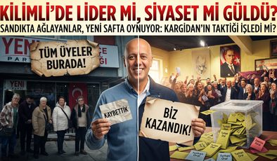 KİLİMLİ’DE KARGİDAN’IN HESABI TUTMADI MI?
