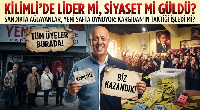 KİLİMLİ’DE KARGİDAN’IN HESABI TUTMADI MI?