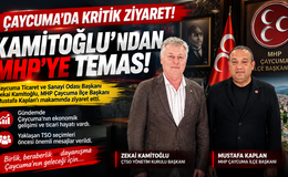 ÇAYCUMA’DA KRİTİK ZİYARET! KAMİTOĞLU’NDAN KAPLAN’A