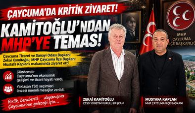 ÇAYCUMA’DA KRİTİK ZİYARET! KAMİTOĞLU’NDAN KAPLAN’A